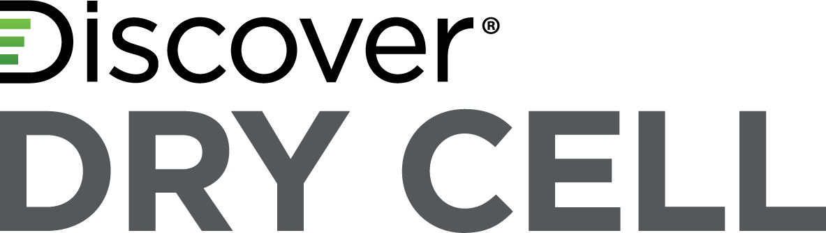 Logo for Discover DRY CELL