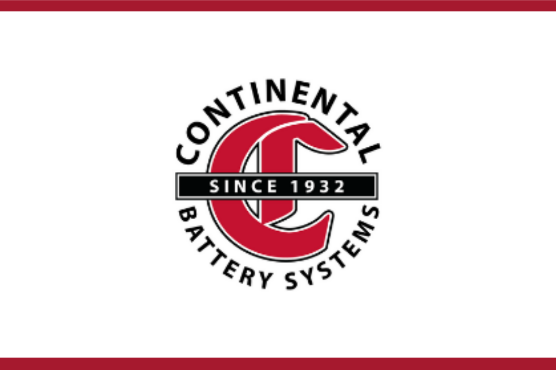 Continental Battery Systems Rolls Out New Logo