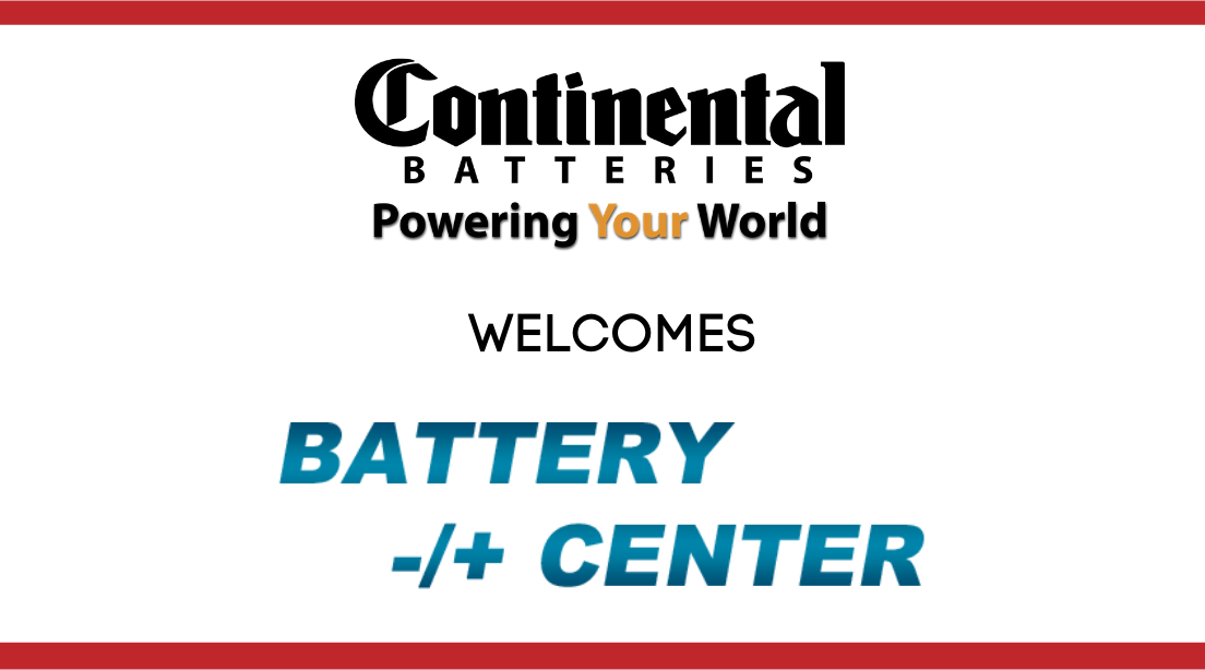 Image for Continental Battery Co Proudly Welcomes Battery Center